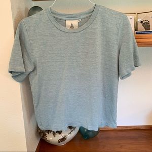 Like New Jungmaven Crop Tee 100% Hemp Unisex Size XS